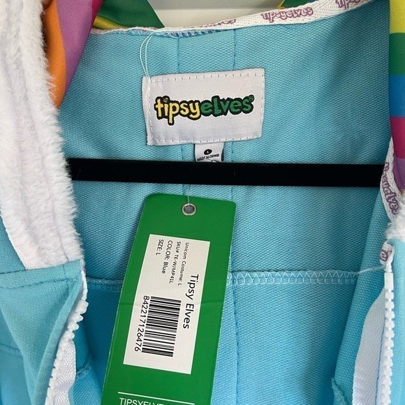 NWT Tipsy Elves Unicorn Onesie Size L - Picture 5 of 5
